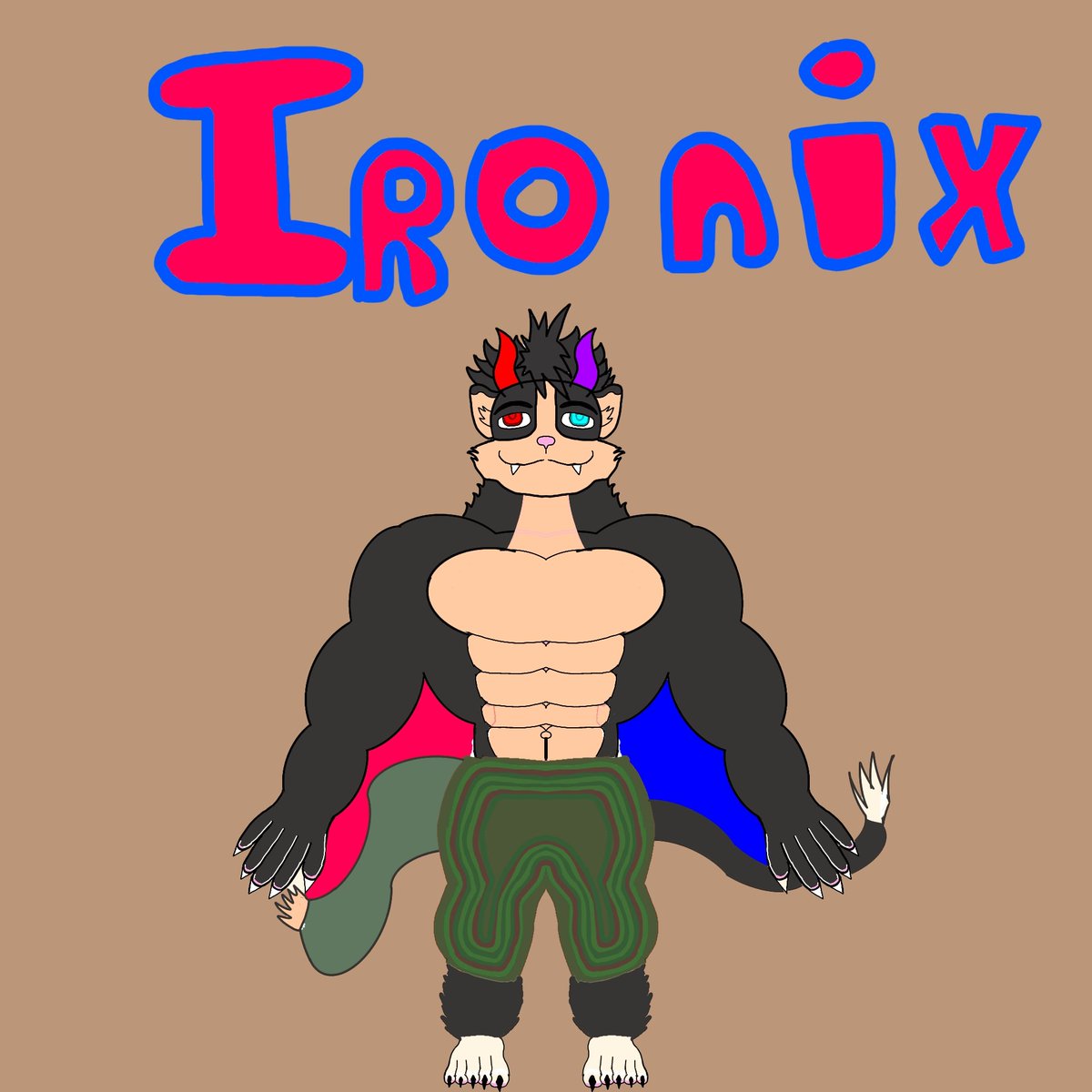 RabesonThomas's tweet photo. @Ireonix_Hellcat 
Hello Mr. Ironix, I was inspired by your posts to create a drawing that represents you; I hope you like it. https://t.co/0bVcSv6Rp9