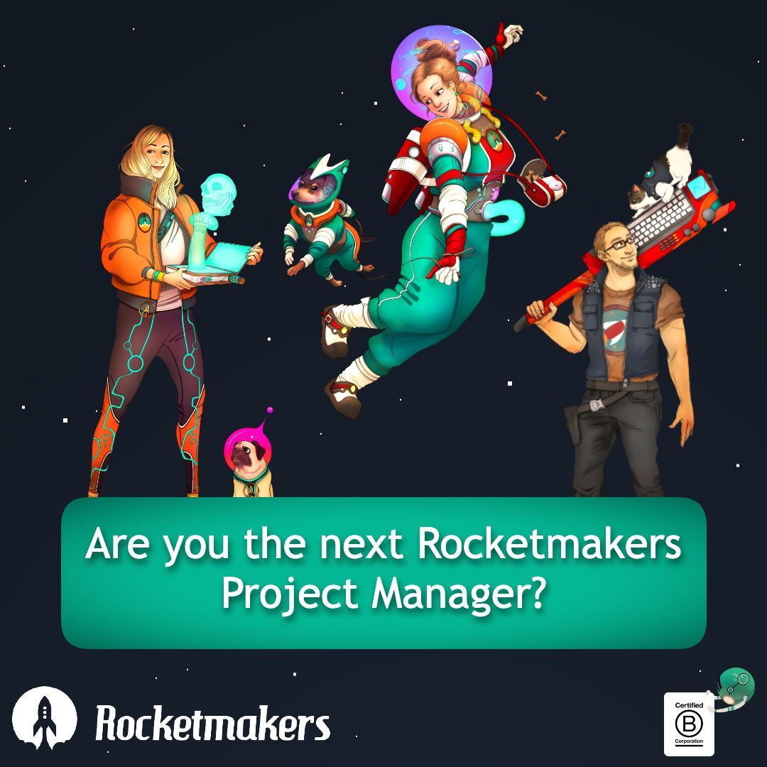 rocketmakers's tweet image. We’re on the lookout for a Project Manager to join the Rocketmakers crew! If you enjoy working with friendly humans and want to be involved in proper, meaningful digital projects, we’d like to hear from you. 🚀 

🖊️  buff.ly/iPyXEtN

#Hiring #ProjectManager
