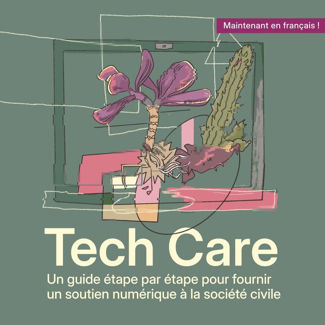 DigiDefenders's tweet image. Découvrez #TechCare, le guide étape par étape pour fournir un soutien numérique à la société civile ! 
🪴 🪴 🪴 
tech-care.cc/fr/ 
#25N #25Novembre