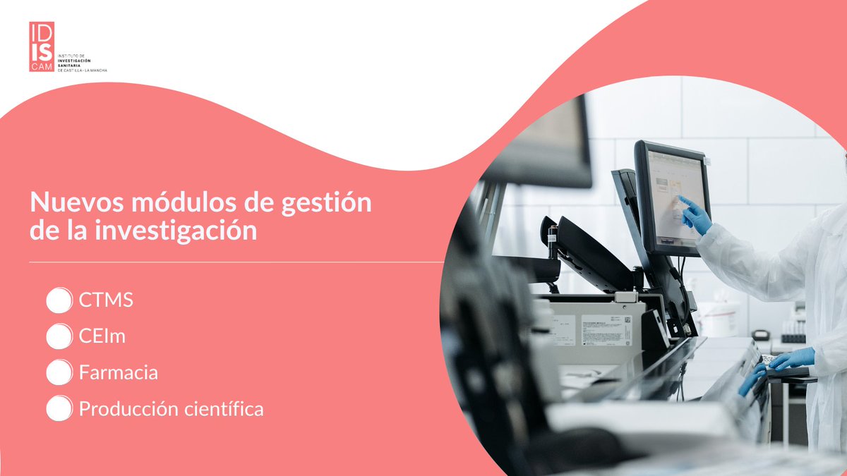 idiscam's tweet image. ¿Qué ganan los investigadores con los nuevos módulos gestión de investigación en #IDISCAM? 👩‍🔬👨‍🔬
Mucho más de lo que imaginas 👇