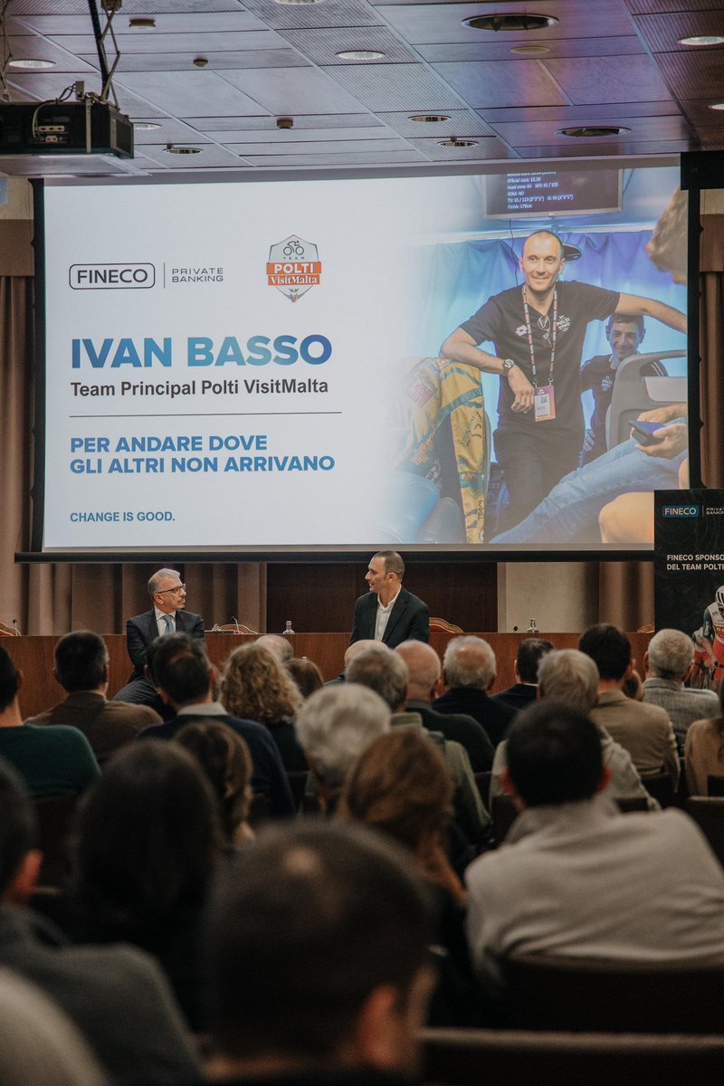 ivanbasso's tweet image. CHANGE IS GOOD 
@FinecoLive