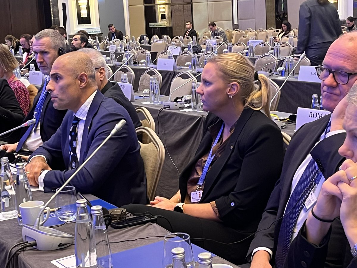 Stortinget's tweet image. Fremtiden for Gaza var tema under OSSE PAs middelhavsforum. 
– Vi i OSSE PA bør jobbe for rettighetene og sikkerheten til alle i regionen. Alle barn i regionen fortjener å vokse opp i fred og under verdige forhold, sa Mahmoud Farahmand, medlem av Stortingets OSSE PA -delegasjon.