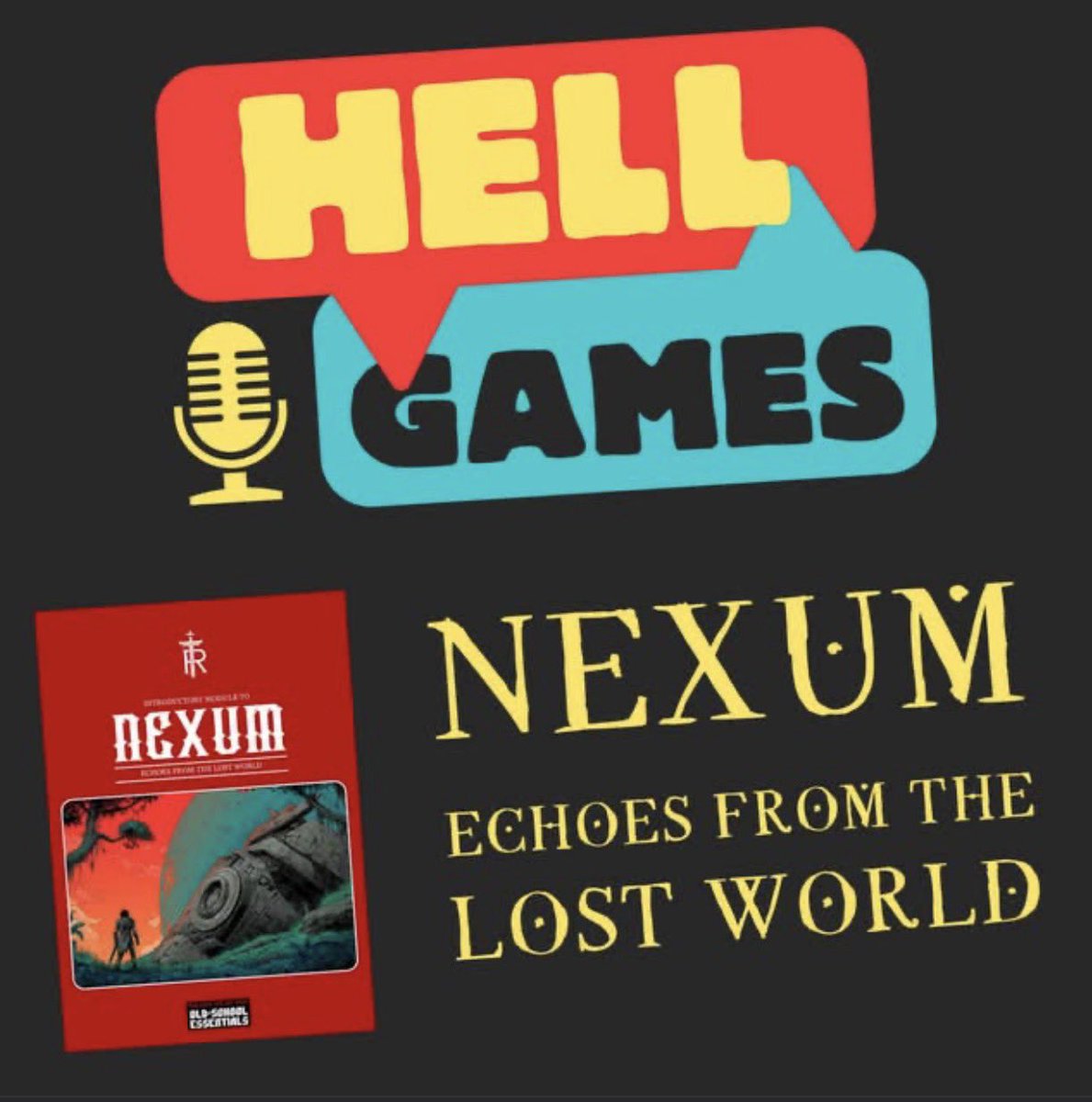 andreatupac's tweet image. HELL GAMES — Nexum
Un nuovo, italianissimo settimo Sci-Fantasy per OSE!

👉 Ascolta la puntata: open.spotify.com/episode/4pVDTr…

Hellwinter! linktr.ee/hellwinter
Telegram! t.me/thehellwinter

#hellwinter #podcast #becmi #dnd #scifantasy #osr #hellgames