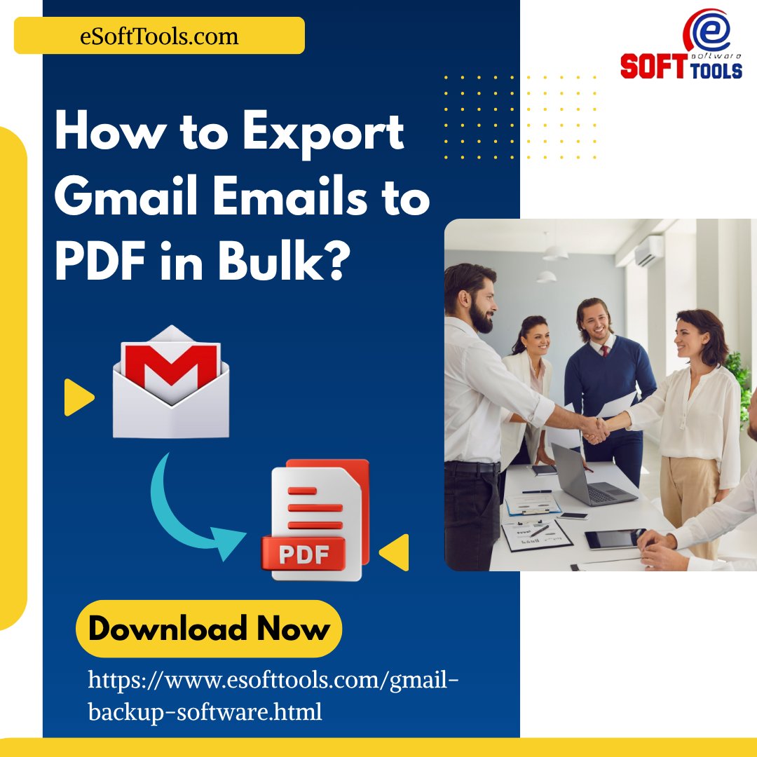 esofttools's tweet image. How to Export Gmail Emails to PDF in Bulk?

The easiest solution to export Gmail emails to PDF in bulk is the eSoftTools Gmail Backup software.

Visit more:- techwaretools.com/export-gmail-e…

#gmailemailbackupsoftware #takegmailemailbackup #gmailemailbackuptopst