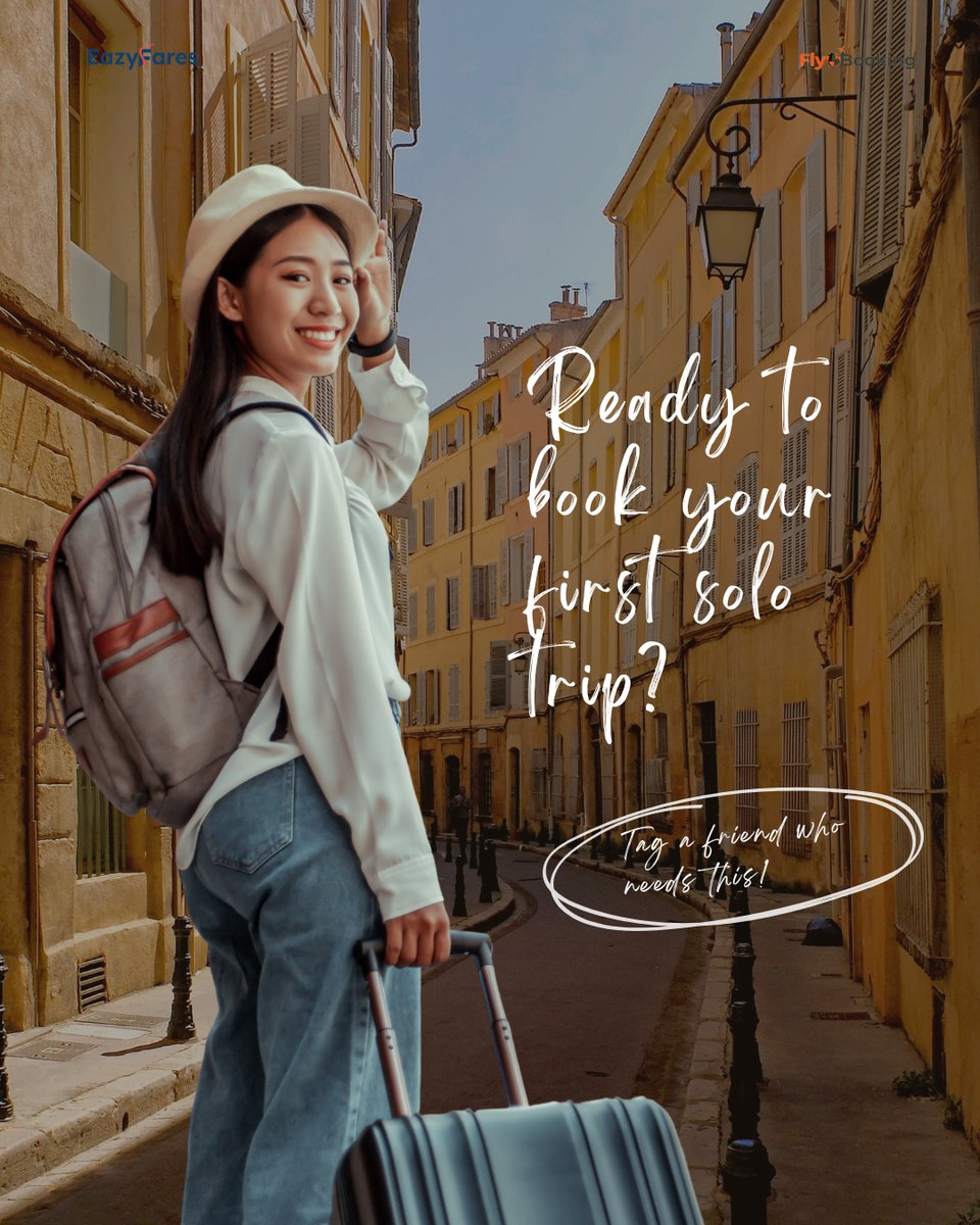 flyobooking's tweet photo. Ready to Explore the World Solo?
Solo traveling isn’t just a trip—it's a whole vibe! Part - 2
#SoloTravel #SoloTraveler #TravelTips #SoloTripGuide #ExploreTheWorld #TravelInspiration #BackpackerLife #TravelHacks #FemaleSoloTravel #AdventureAwaits #Wanderlust #TravelDaily #Travel https://t.co/XlVhpUv2RF