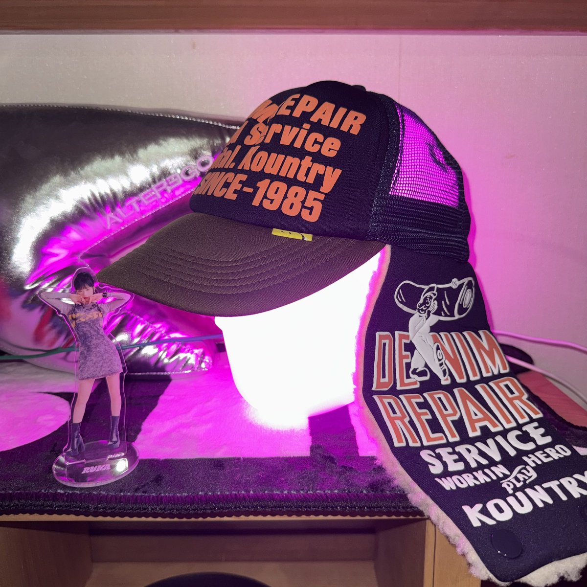 RUKAキャップもう届いた🔥 #ベビモン #babymonster #ruka