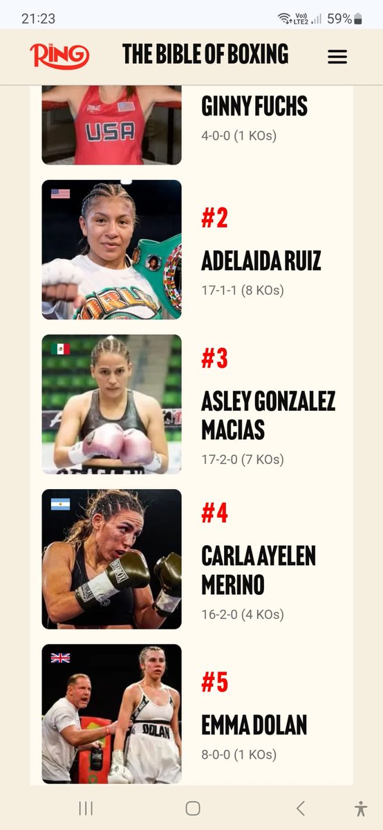 CarlGreavesPro's tweet image. @emma_dolan21 up to number #5 in the last @ringmagazine ratings and mandatory challenger for the @IBFUSBAboxing super flyweight championship fantastic achievement for Britain&apos;s next world champion 💯🥊