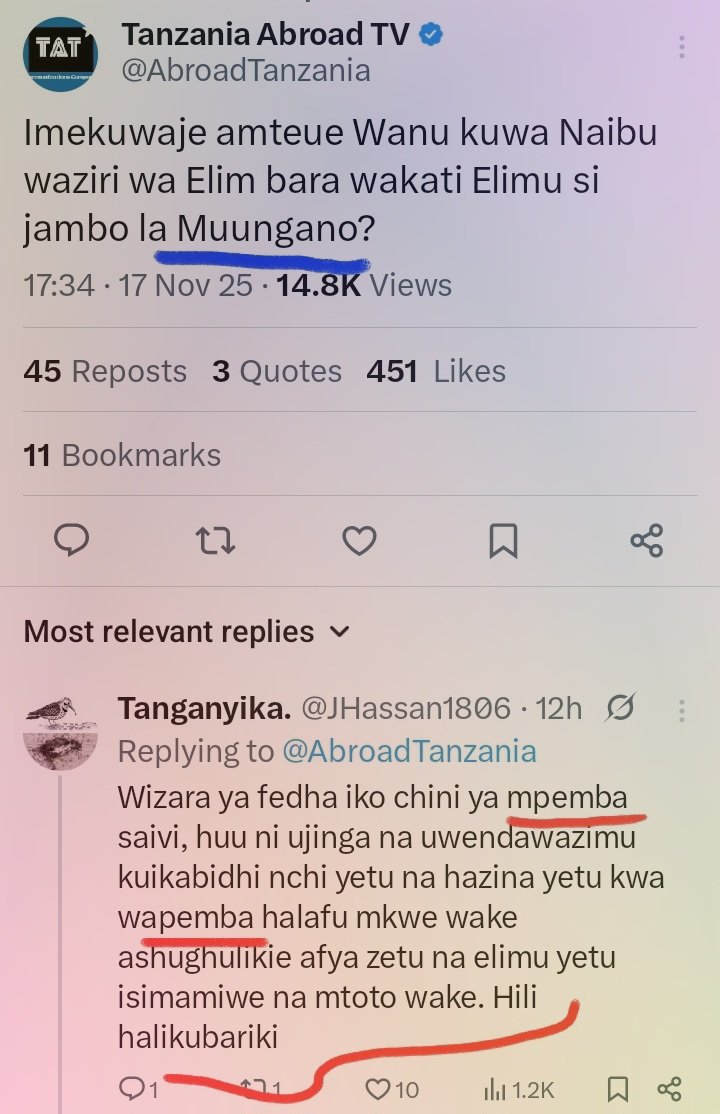 abusumayyah_o's tweet image. MAMA #SAMIA APPOINTING HER #DOUGHTER #WANU AND SON-IN-LAW AS MINISTERS IN TANZANIA 🇹🇿 — WHY THE OUTRAGE?

[THE ENVY OF THOSE WHO CAN’T CELEBRATE OTHERS]

&amp;gt;&amp;gt;Why is it suddenly a crime if the individuals appointed are genuinely qualified for those positions?

🫴Show us any article