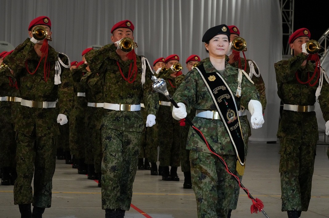 自衛隊音楽まつり③】 第1音楽隊は、日本武道館において、第1師団