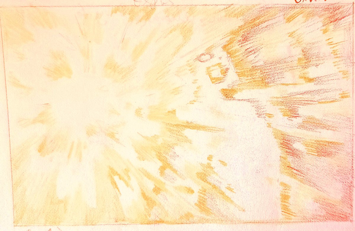 Code_Zzero's tweet image. I got bored so I drew myself blowing up