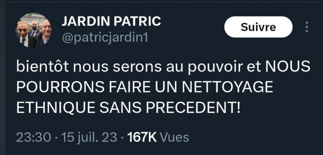 Linmysc's tweet image. T'es surtout une des réincarnations de Hitler.