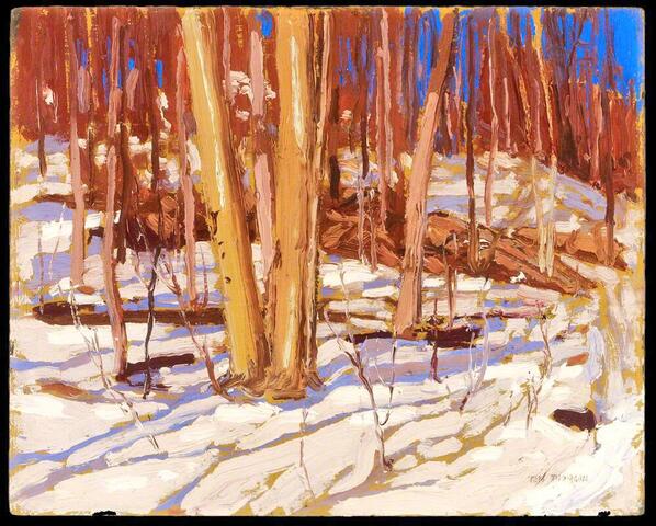 TTLastSpring's tweet image. 1914 Wooded Landscape  #tt1914