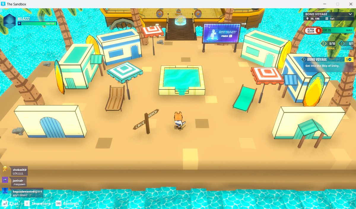 Nilssff's tweet photo. Good luck and Bon Voyage to the Ship of Unity! @TheSandboxGame  https://t.co/7BeCLuBi1Q https://t.co/LeDEzid5Tc