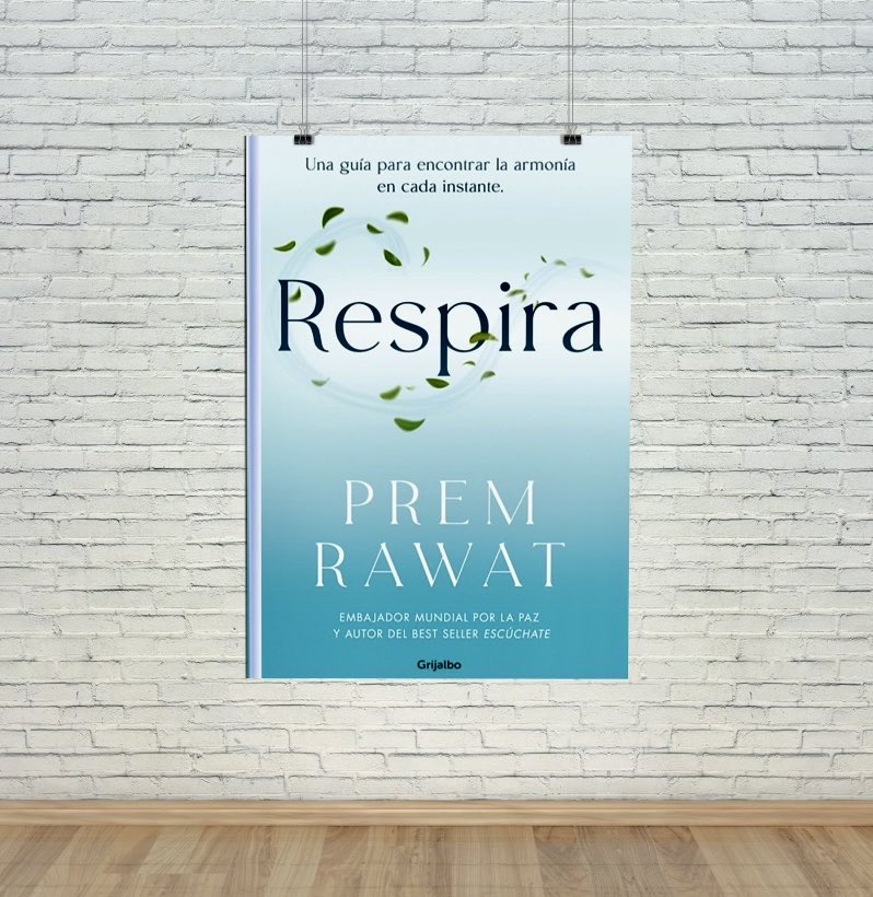 AnaDalia90's tweet image. ”Respira” nuevo libro de 𝐏𝐫𝐞𝐦 𝐑𝐚𝐰𝐚𝐭, conferenciante y autor internacional, puedes obtenerlo online aquí: bit.ly/3Ea8Jgd #LeoRespira #Infpeace #Peaceispossible #𝐏𝐫𝐞𝐦𝐑𝐚𝐰𝐚𝐭 #Respira