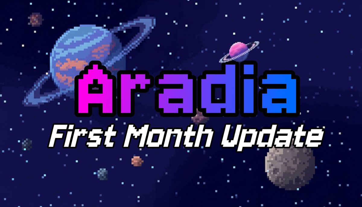 0xMR_Vance's tweet image. Aradia&apos;s First Month Update 

It’s been almost one month since @AradiaPad launched, and what an incredible journey we’ve had together

Now, I’ve gathered everything that happened during this month so we can revisit the journey together :