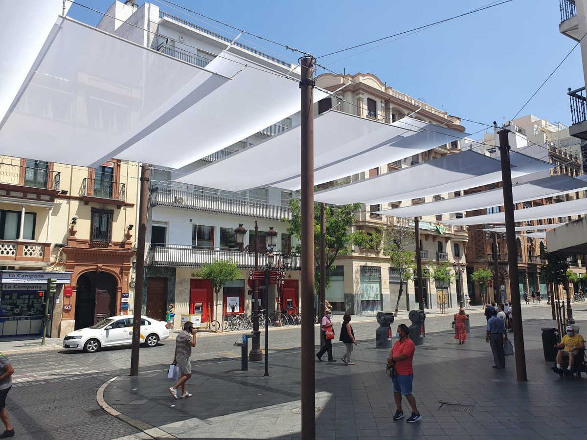 Acuífero o tanque de tormentas? Árboles o toldos? Siempre mejor las soluciones basadas en la naturaleza porque son más baratas, sostenibles y nos aportan más de un beneficio. Pongamos la vida antes que las constructoras y la especulación #crisisclimatica