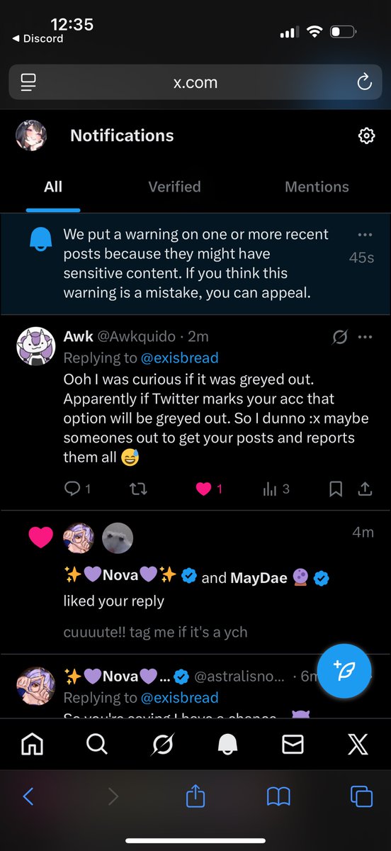 exisbread's tweet image. ironic lmao and then there’s no appeal when i click, so :’]