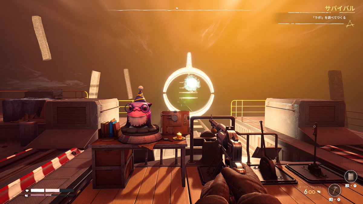 kikuki9kiku's tweet image. #VoidTrain やってみてます！戦ったり色々作ったり少しは進めたはず。弾だけ何種類か手に入れてるんだけど、新しい銃はまだかなー