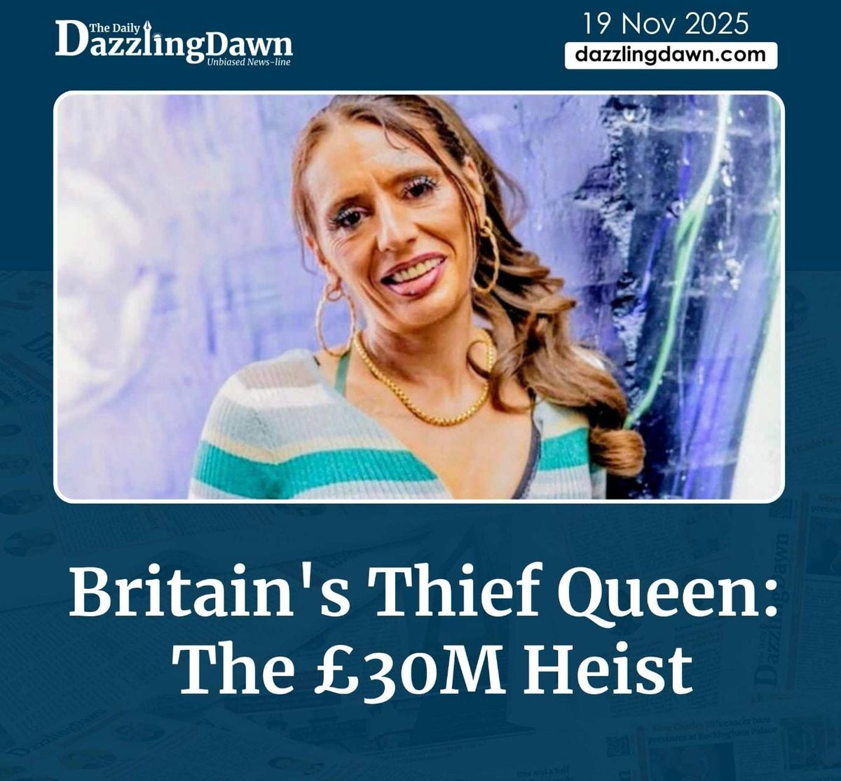 MunzerChowdhury's tweet image. From being Britain&apos;s &apos;£30M Thief Queen&apos; funding a heroin addiction to a national advocate for recovery—Keeley Knowles&apos; dramatic story of crime..
dazzlingdawn.com/2025/11/19/bri…
#KeeleyKnowles #RecoveryIsPossible #£30MHeist #OffendingToRecovery #AddictionHope