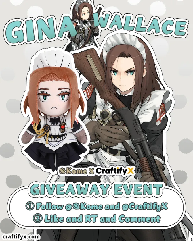 asterisk_kome's tweet image. 130% Funded!!! Thank you for your amazing support！
To celebrate, we’re hosting a Giveaway!
 How to join: 
1⃣Follow 
@asterisk_kome
&amp;amp; 
@craftifyxco
2⃣Like, RT this post
Winner will be announced on Nov 24 (shipping fee only). 
More surprises will be unlocked when we go beyond 200%…