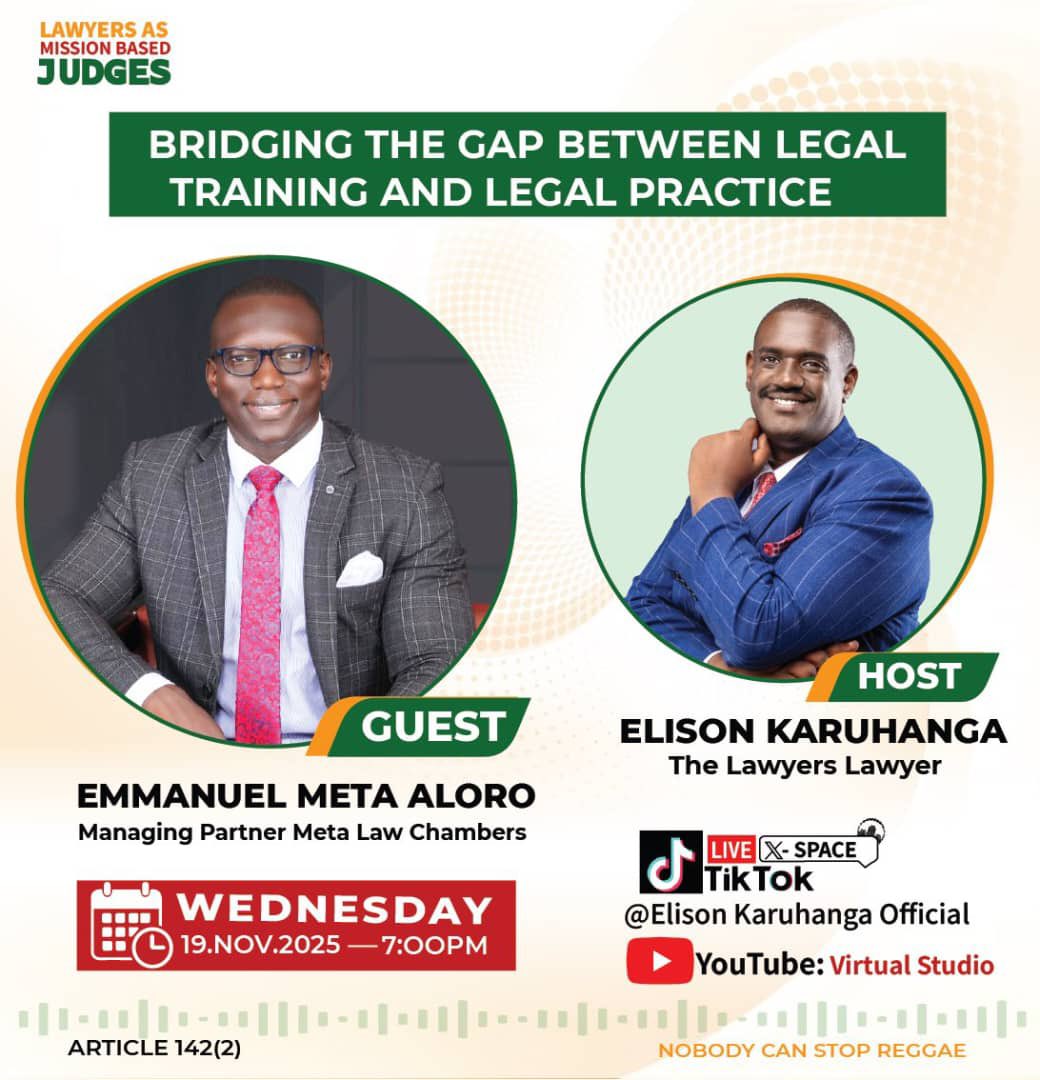 <a href="/LDC_Uganda/">Law Development Centre</a> Bar Course Students… let’s talk about academics later today with my Senior Brother <a href="/elisonk/">Elison Karuhanga</a> .