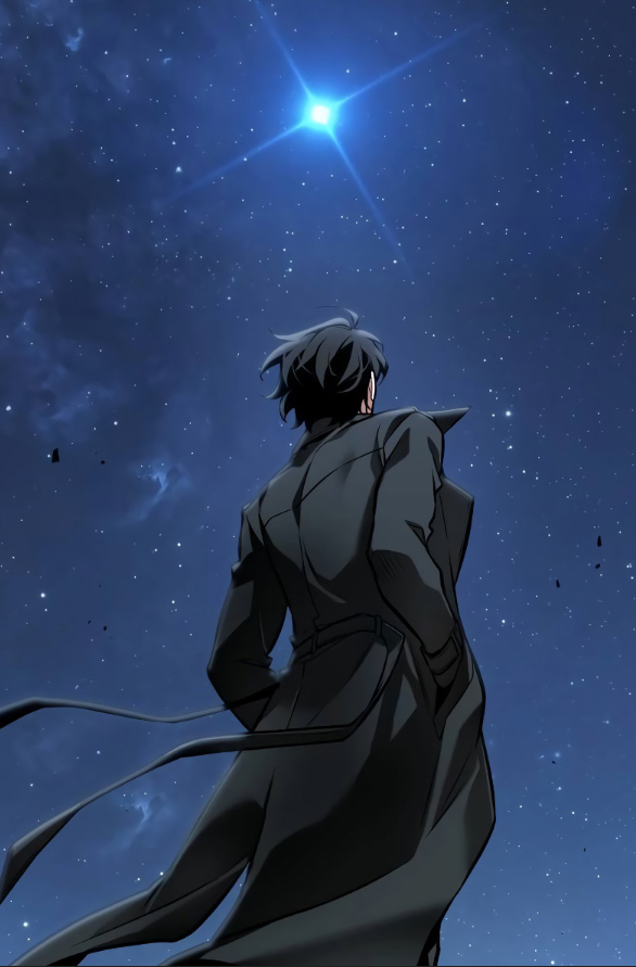 THE PARALLELS..... same pose, hands in the pockets, looking up.

i see you joonghyuk and dokja