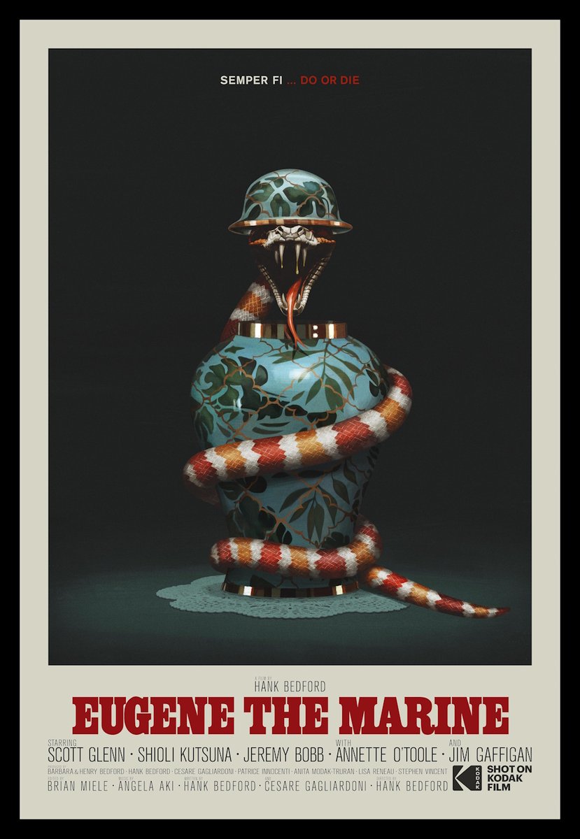 teasertrailer's tweet image. Eugene the Marine - movie trailer: teaser-trailer.com/movie/eugene-t…

Cast: Scott Glenn, Shioli Kutsuna, Jeremy Bobb with Annette O Toole, Jim Gaffigan, Willie C. Carpenter, Darlene Violette, Delaney Quinn

Release date: September 1, 2025

#EugenetheMarineMovie #EugenetheMarine #ScottGlenn