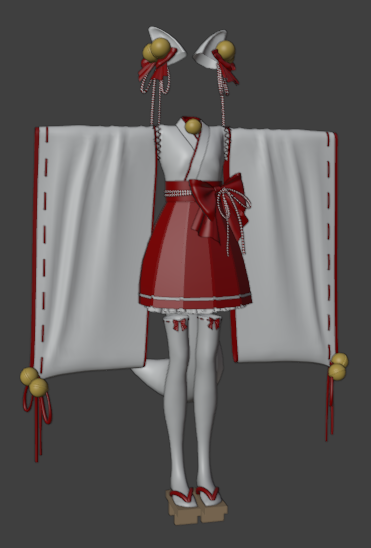 女の子の服はやっぱり作っててたのしい！