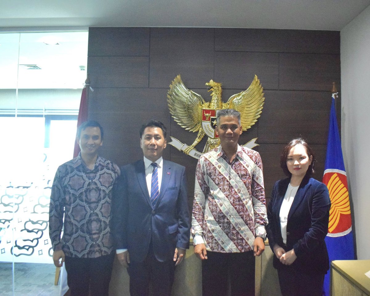 Mongolian Embassy in Jakarta tweet media