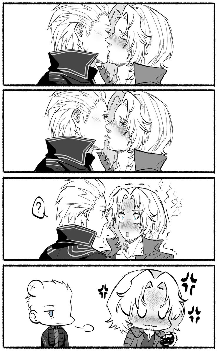 belated pocky challenge for the 5vd 212h event!!! i tried. comics are hard,,,🥀🥀🥀

#dmcvd #vd