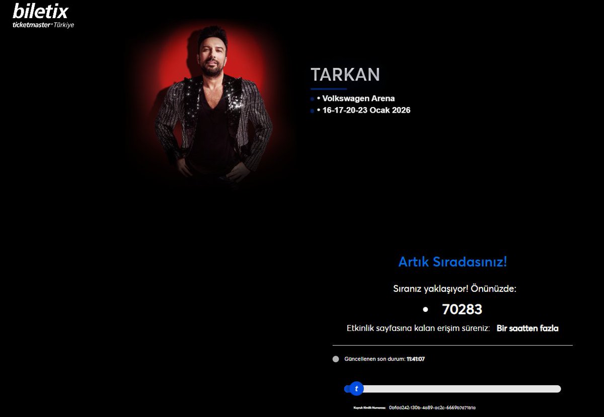 Çok bir şey kalmadı ya.. #tarkan