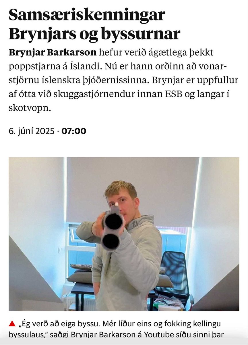 Hvernig endaði þetta annars, var Brynjar sendur úr landi? Handtekinn? Sektaður?