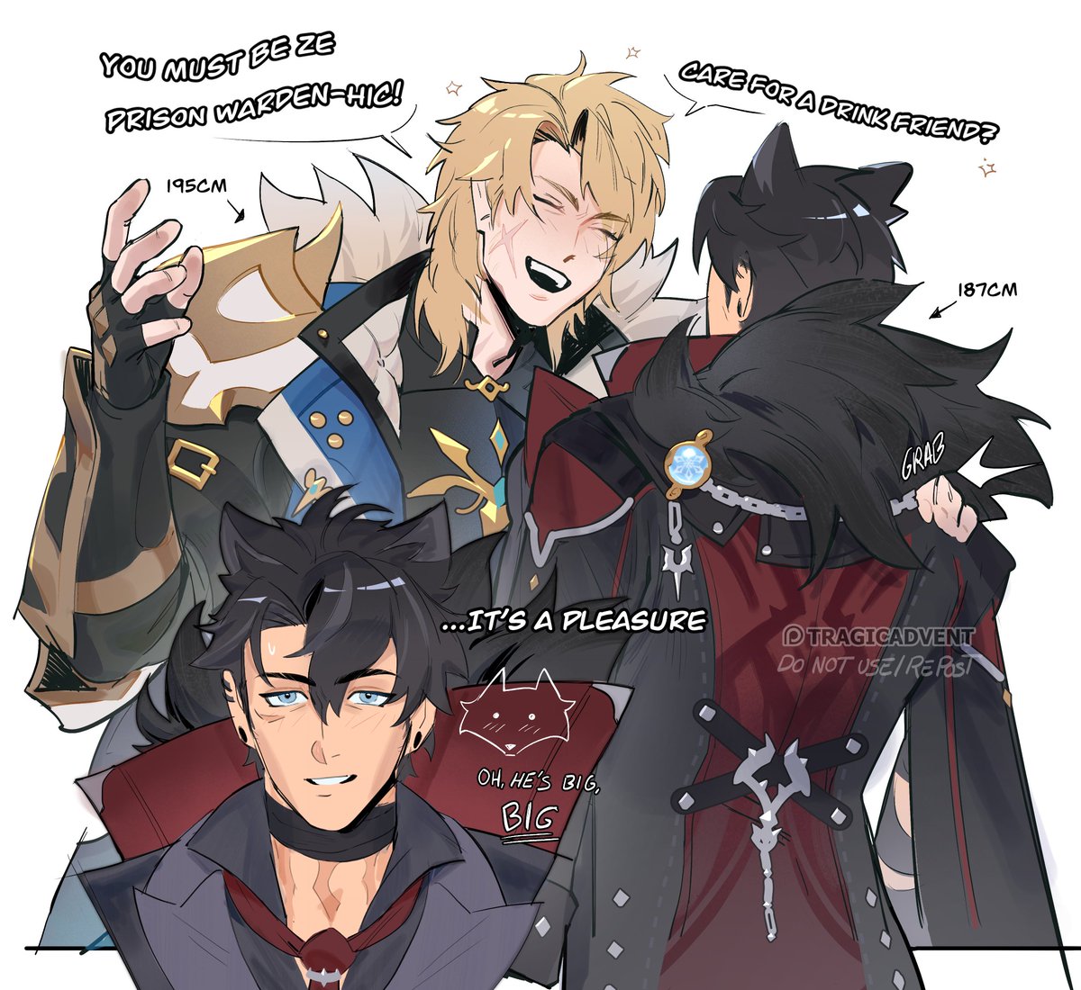 TragicAdvent's tweet image. #Varkathesley first meeting 🍺