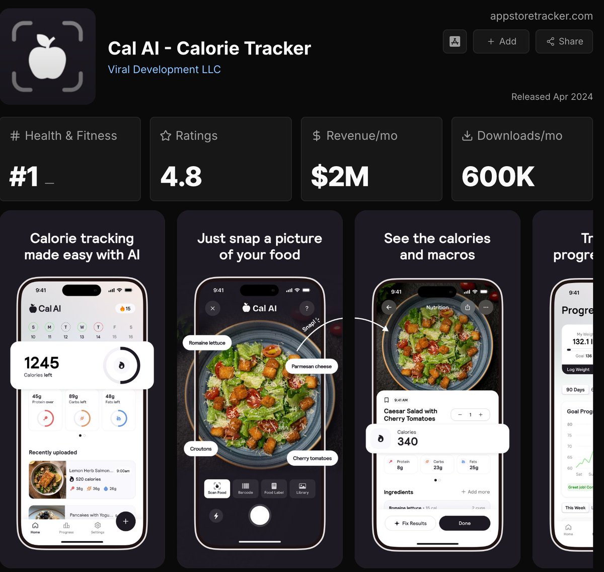 filippkowalski's tweet image. Why did Cal AI grow so rapidly to $2-3M and then stop?
