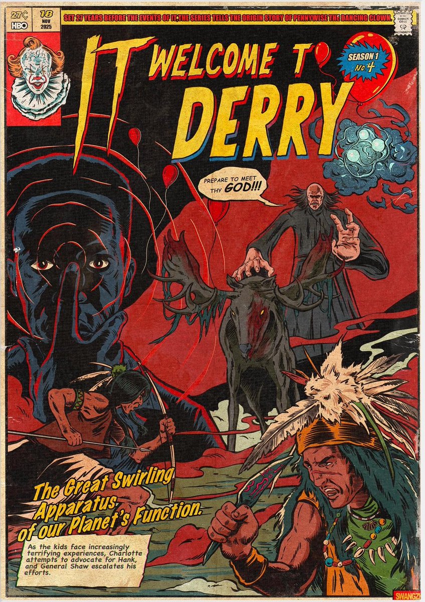 RetroReminiscer's tweet image. It: Welcome to Derry (2025)
Art by Swangzhel.