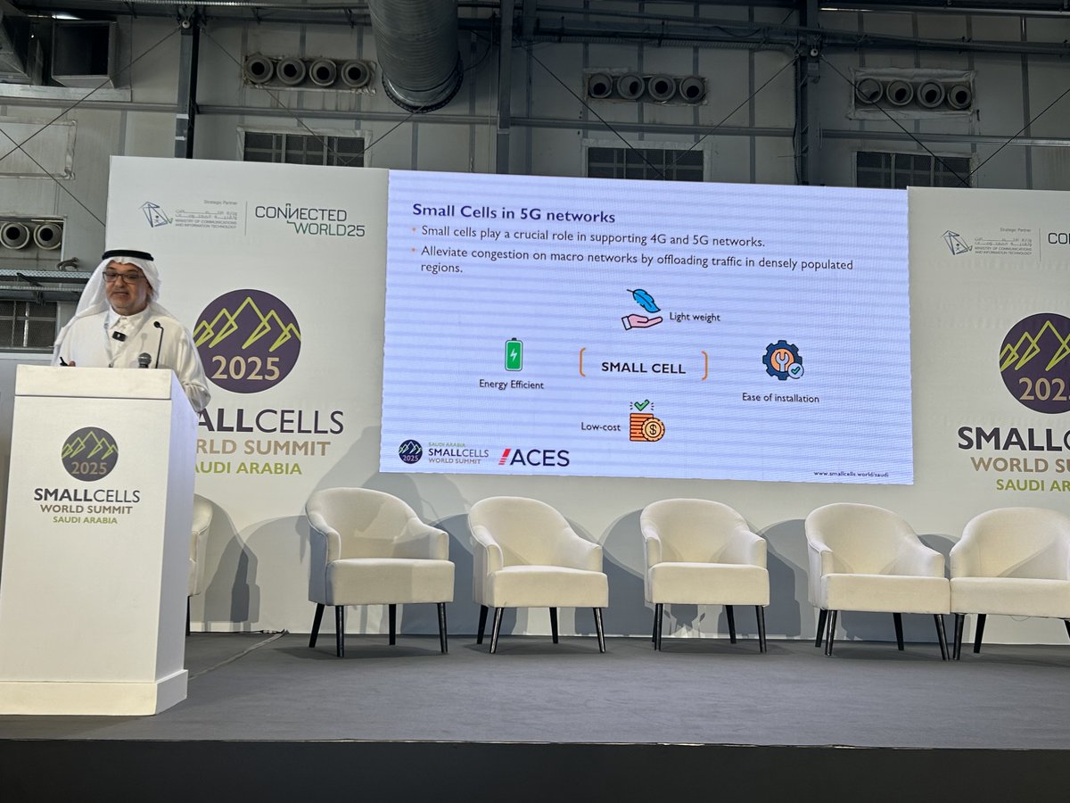 Small Cells World Summit tweet media