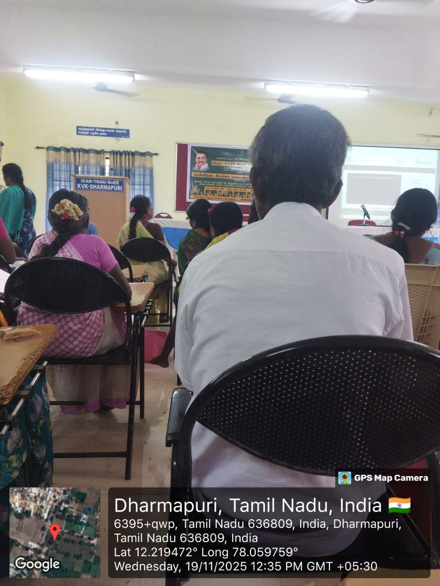 Dharmapuri _Palacode VLE Thenmozhi participated along with farmers to view the Honorable PM live event at district KVK

<a href="/csc_south/">Vinod Kuriakose</a> <a href="/CSCegov_/">CSCeGov</a>
