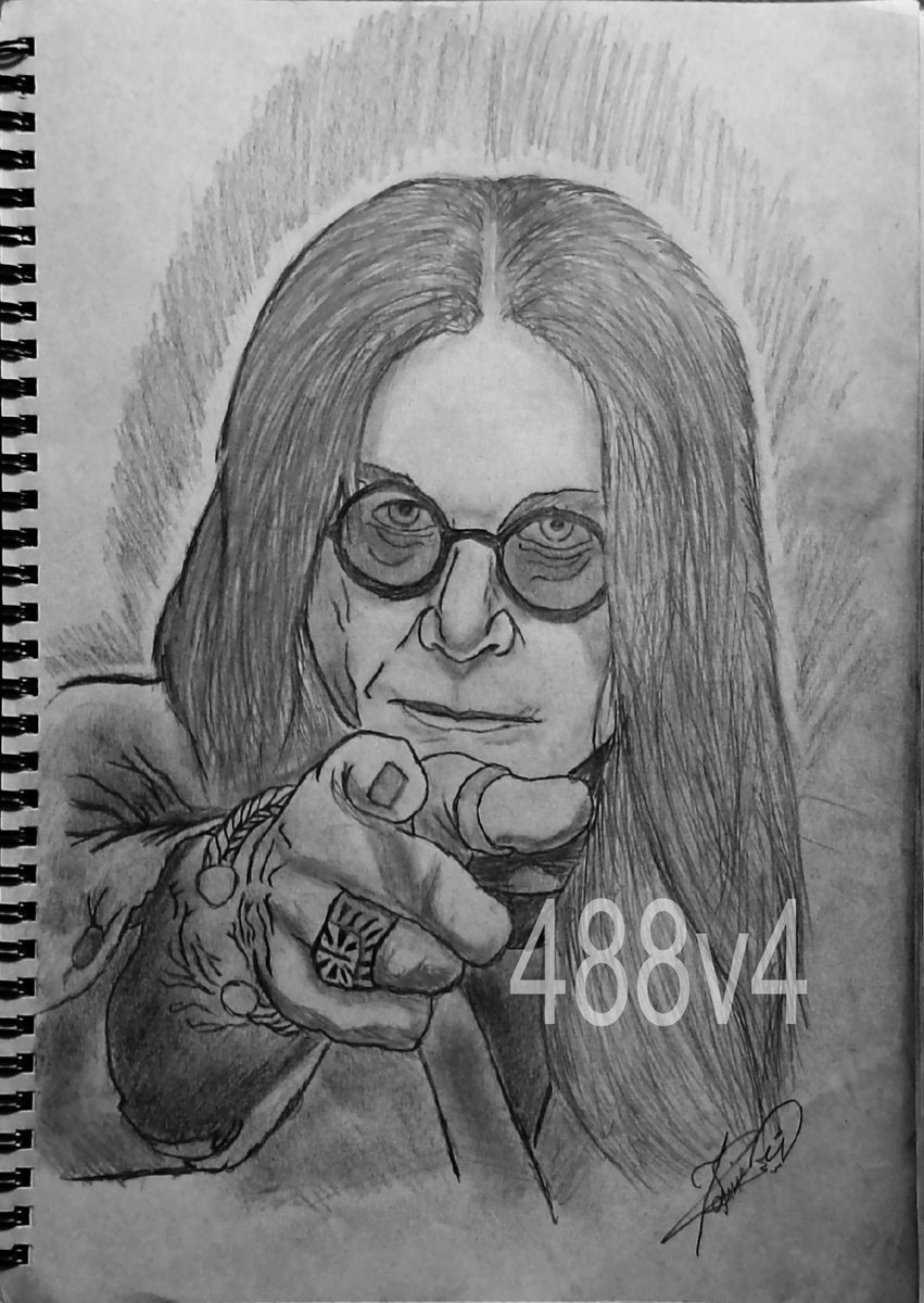 488v4's tweet photo. R.I.P 
Prince of Darkness
@OzzyOsbourne 💔

#drawing #sketch #art #pencilart #artist #sketching #artwork #portraitdrawing 
#motivation #focus #youcandoit #RIP #OzzyOsbourneRIP https://t.co/TeQ6NtARui
