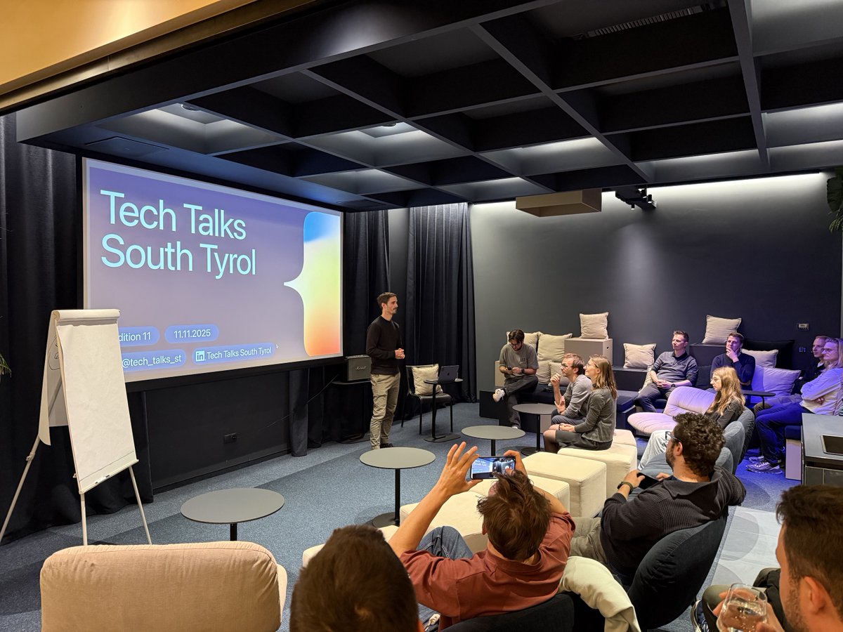 Tech Talks South Tyrol tweet media