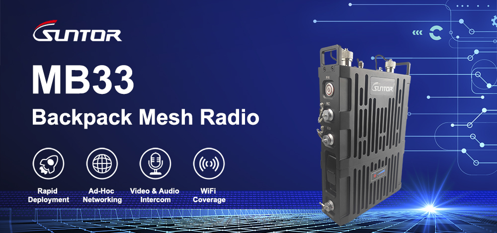 GabrielTangSZX's tweet image. Suntor MB33 mesh radio delivers state of art solutions—to keep teams connected, informed and mission-ready. It is widely used in rescue and disaster relief, emergency communication, large-scale events, antiterrorism, defense...   

Contact sales@suntor-intl.com for more.  

#mesh