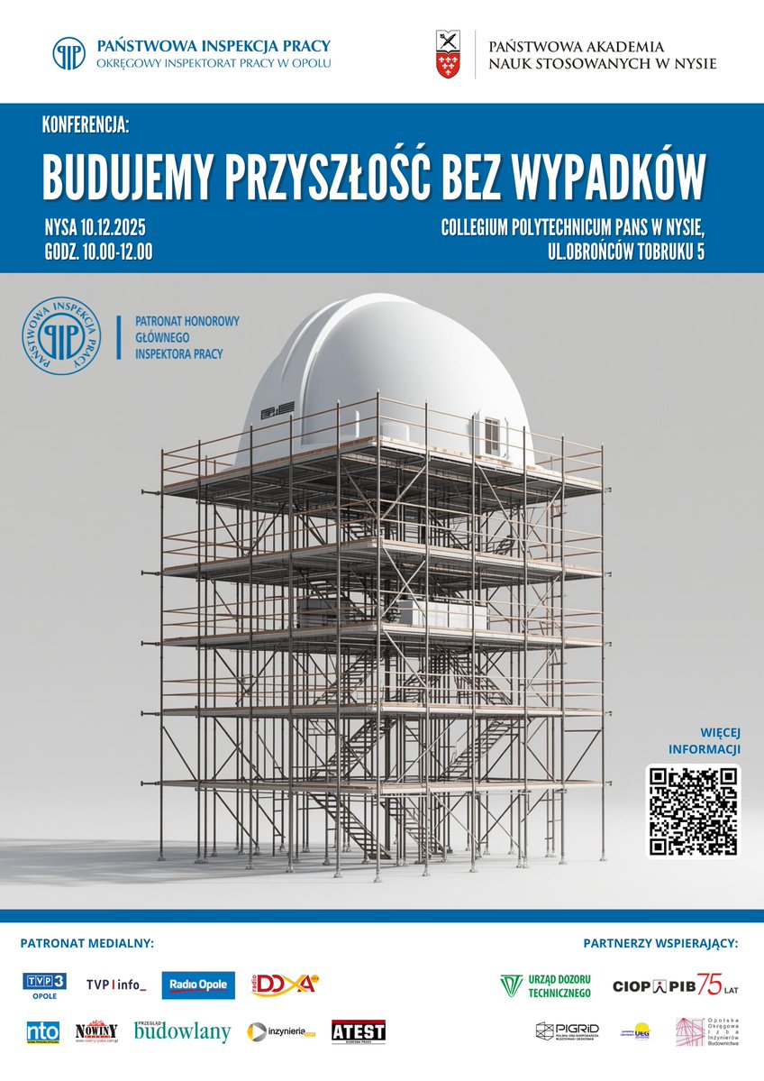 OIP_Opole's tweet image. 📻Już w najbliższą sobotę (22.11.2025 r.) o godz. 13.10, zapraszamy do wysłuchania audycji na antenie Radia Doxa 👉 doxa.fm/audycje/poradn…

#konferencja #pip #PANS #budownictwo