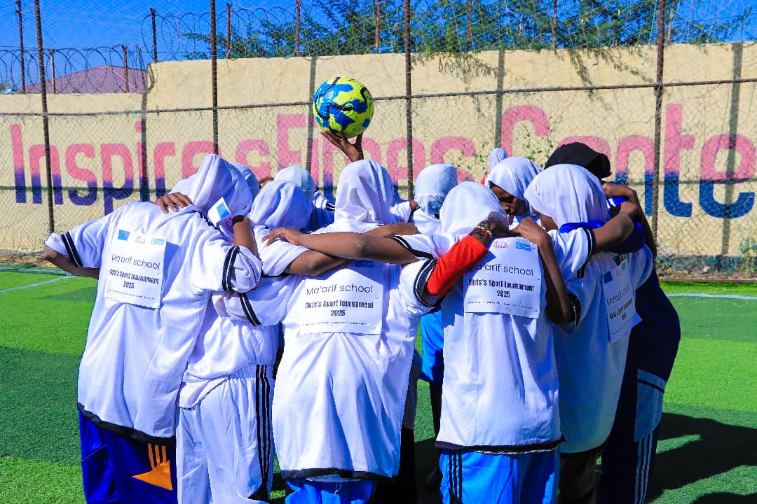 UbahAnd's tweet image. Girls’ School Tournament has officially kicked off at Ubah Center, empowering young athletes, building through the EU Kick Start for Equality initiative, creating inclusive spaces for girls to thrive.
#GirlsInSports #UbahInspire #Kickstartforequality