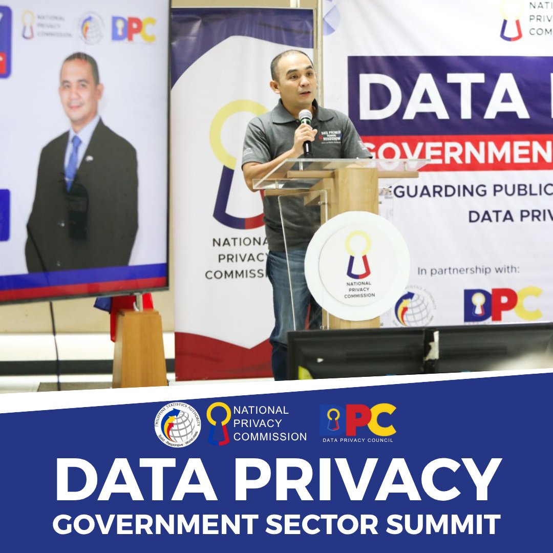 PSAgovph's tweet image. [1/3]

📸 IN PHOTOS: Data Privacy Government Sector Summit 2025

The first-ever Data Privacy Government Sector Summit—spearheaded by the @PrivacyPH, in partnership with the Philippine Statistics Authority and the Data Privacy Council — was held last November 14, 2025.

The summit…