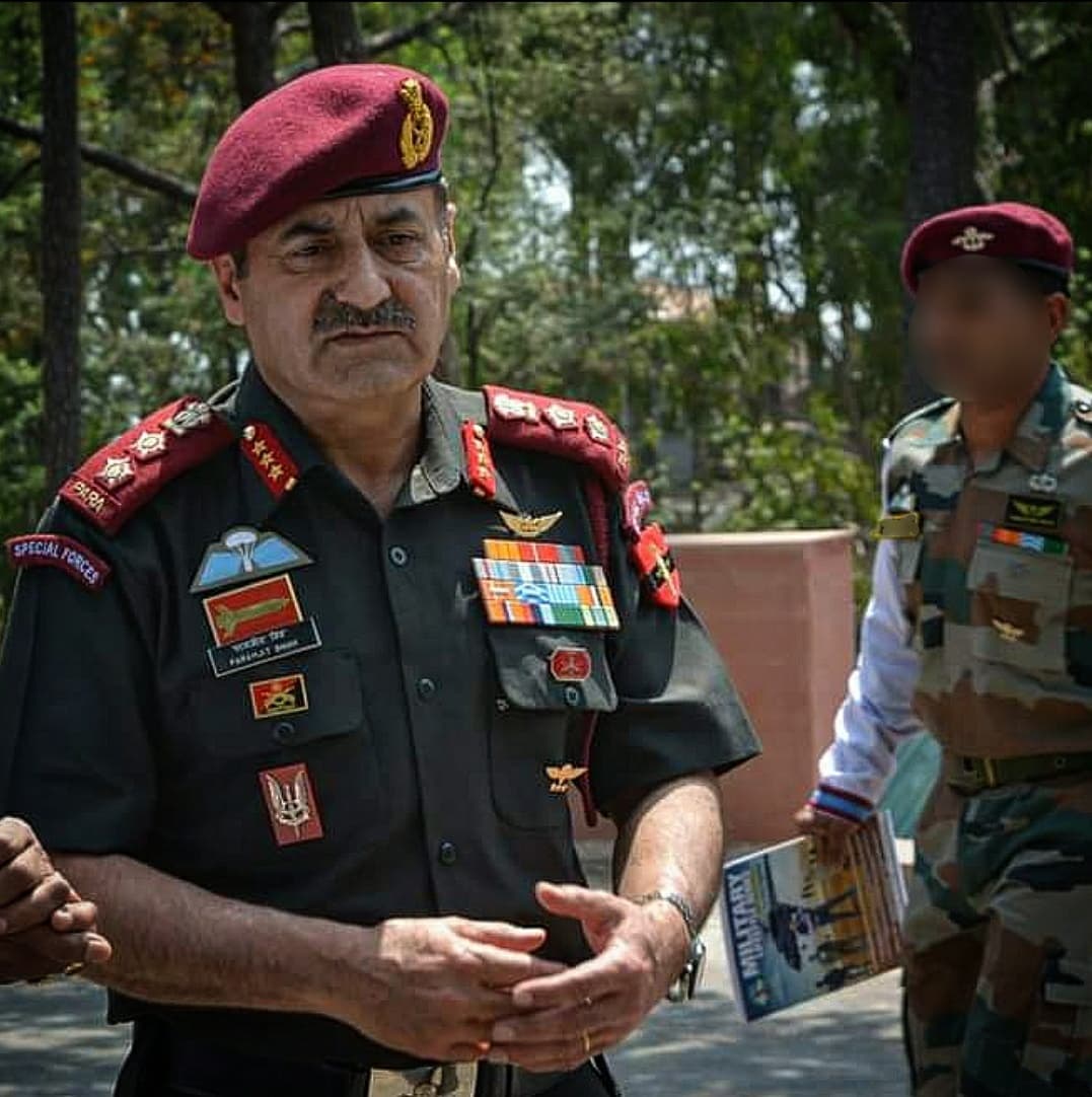 Military_Mantra's tweet image. Lt Gen Paramjit Singh Sangha, UYSM, AVSM, SM (Retd.)

#specialforces 
#IndianArmy 
#parasf 
#parachuteregiment