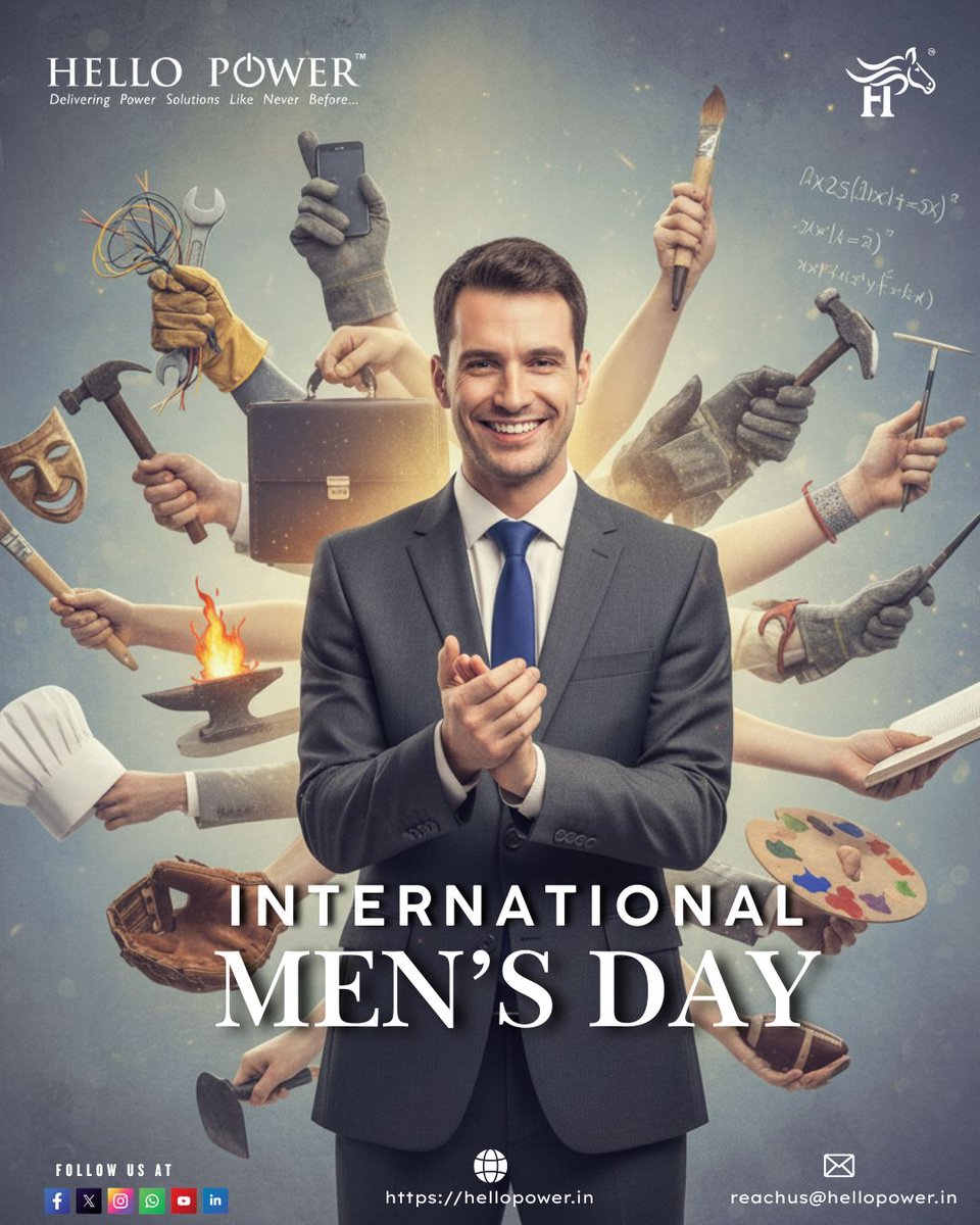 HelloPower2025's tweet image. Happy International Men&apos;s Day.
.
.
#twitter #physicswallah #internationalmenday