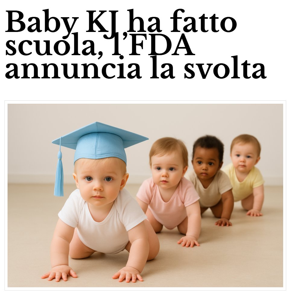 L'FDA ha annunciato la svolta sul New England Journal of Medicine e gli specialisti immaginano già un futuro in cui la "chirurgia genetica" sarà praticata in centri specializzati, adattando l'uso degli strumenti a ogni caso come si fa nella chirurgia propriamente detta 1/2