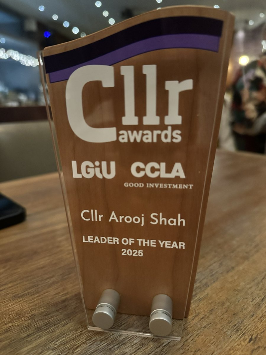 Hugely honoured to have received this award, not just for myself but for the acknowledgement it gives to all our hard working staff and my fantastic colleagues.