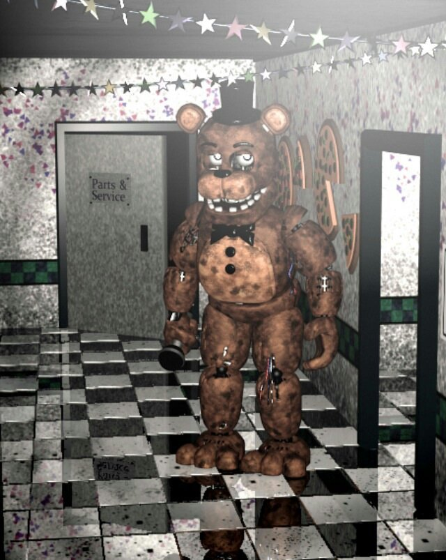 RubySoupy3D's tweet image. withered freddy i will always love ur design