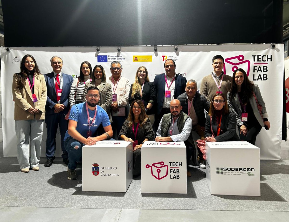 Sodercan's tweet image. 📸 Así ha sido nuestro paso por el Startup Day de Pamplona con las #startups PANSSARI, @manfacter_eu @DeduceDS NorthDelta, INTELLCYST @proyectoogr y Theia Craft, en el marco del proyecto interregional  #TECHFABLAB

Gracias al @ceinnavarra por la excelente acogida y organización