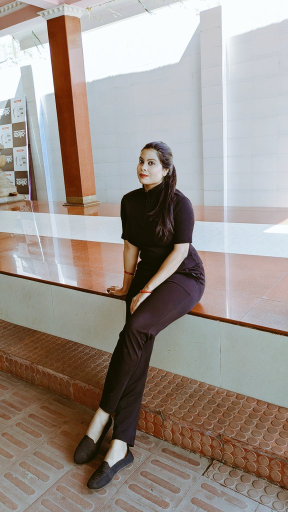 Just a girl and her love for black.